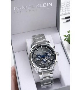 Daniel Klein 2 Yıl Garantili İç Fonksiyonları Aktif 3 Atm Suya Dayanıklı Erkek Kol Saati EDK.1.10582-5