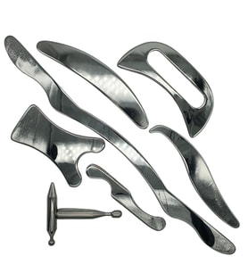 Graston 7 Parçalı Büyük Set Masaj Aleti Model 7