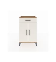 Hyperion Komodin 2 Raflı Tek Çekmeceli 2 Kapaklı 60x44x96 Çam-Aytaşı