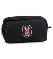 Beşiktaş Lisanslı İli Bölmeli Kanvas Kalem Çantası - 25308
