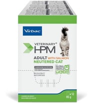 HPM Feline Yetişkin Neutered Salmon Salmon, 12 x 85 g
