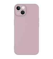 Apple iPhone 13 Kılıf Özel Orijinal Lansman Serisi, İçi Kadife, Pürüzsüz Yumuşak ve Mat TPU Silikon (Açık Pembe)