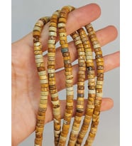 Jasper Taşı Şekilli 3x6mm Dizi (49342)