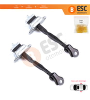 Toyota Camry MK5 V3 XV30 2001-2006 6863033050 İçin 2 EA Arka Sağ ve Sol Kapı Gergi Yayı