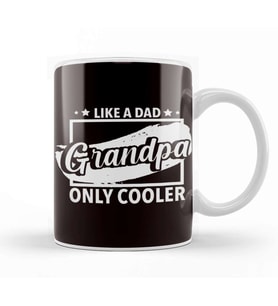 Grandpa Dad Daddy Papa Poppa Stepdad Granddad Husband Father Kupa Bardak Porselen