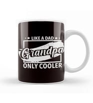 Grandpa Dad Daddy Papa Poppa Stepdad Granddad Husband Father Kupa Bardak Porselen