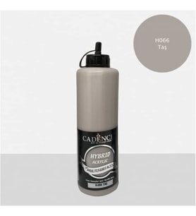 Cadence Hybrid Multisurface Akrilik Boya 500 ml. H-066 TAŞ 