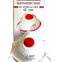 Solunum Maskesi, Toz Maskesi 25 ADET FFP3, EN 149:2001+A12009