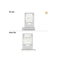 Samsung Galaxy A53 Sim İç Yuvası Çiftli Çiftli sim yuvası ikili sim tepsisi çiftli sim aparatı dual sim çekmecesi