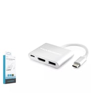 Hadron Hdx7764 Type-C Hdtv Combo Hdmi 4K 30Hz + Type-C + Usb3.0 3In1 Gri