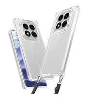 Xiaomi Redmi Note 14 Pro 5G Uyumlu Kılıf Airbagli Takılabilir Askı Aparatlı Zore Snap Silikon Kapak
