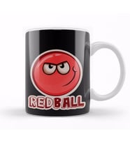 Red Ball 4 The Red Ball   Kupa Bardak Porselen