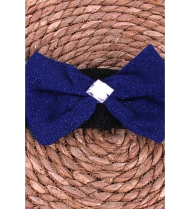 Breeze Kız Çocuk Kadife Bandana , Mavi