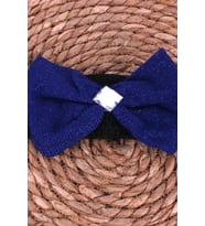 Breeze Kız Çocuk Kadife Bandana , Mavi