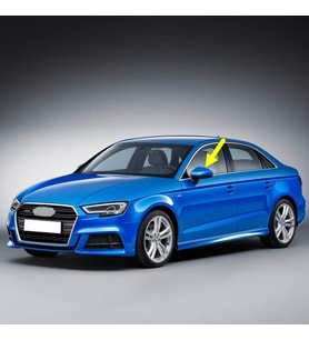 Audi A3 Sedan 2017-2020 Sol Dış Dikiz Ayna Kapağı 8V0857527D