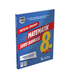 8. Sınıf Matematik Soru Bankası Muba Yayınları
