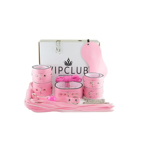 Pembe Deri Fantezi 7'li Kutulu Set