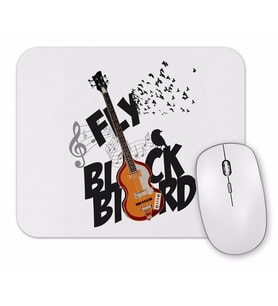 Bird Music Müzik Gitar Mouse Pad