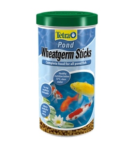 Tetra Pond Wheatgerm Sticks 1 LT - Soğuk Su Havuz Balığı Yemi (Koi ve Japon) 400-749962