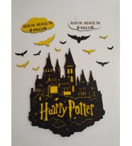 harry potter Gençler için Özel DUVAR SÜSÜ KİŞİYE ÖZEL isim yazılarak GÖNDERİLECEKTİR