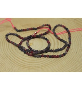 Yakut & Safir Taşı Karışık YARIM Dizi 2mm (17cm uzunluğundadır)