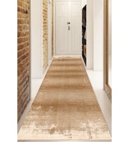 Dijital Baskılı Kaymaz Taban Yıkanabilir Modern Yolluk Ve Koridor Halısı NDU-SD-343 (Vizon)