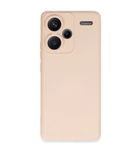 Xiaomi Redmi Note 13 Pro Plus Kılıf Nano İçi Kadife Silikon - Pudra