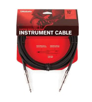 Planet Waves PW-BG-10BK Gitar Kablo 3 Metre Braided Inst Cbl Bk  Korozyona Dayanıklı - Saf Sinyal - Esnek