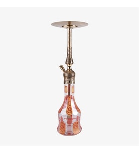 Yt Classic 67 Yaldızlı hookah Kırmızı
