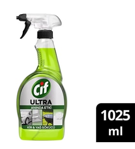 Cif Ultra Anında Etki Kir ve Yağ Sökücü 1025 ml