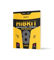 HIZ YAYINLARI 8. Sınıf İngilizce Hibrit Soru Bankası