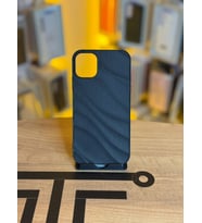 iPhone 11 Uyumlu Kaymaz Tırtıklı Dokulu Mat Kılıf (Siyah)