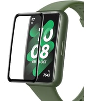 Huawei Band 9 Tam Kaplayan Nano Cam Ekran Koruyucu Siyah [Band 9 ile Uyumlu Ekran Koruyucu - Siyah]