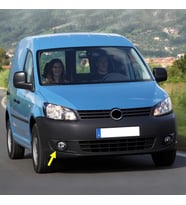 VW Caddy 2011-2015 Sağ Sis Farı Çerçevesi Kapağı 2K5853666A