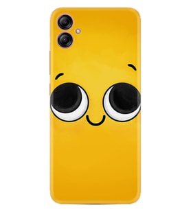 Samsung Galaxy A04E Kılıf Resimli Desenli Silikon Platinium Series Yellow 1831