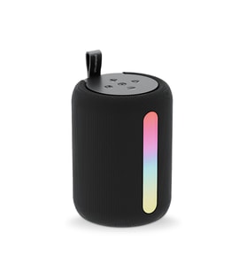 Polosmart PBS228 Işıklı Taşınabilir Kablosuz Bluetooth Speaker Hoparlör 1200 mAh Siyah