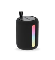 Polosmart PBS228 Işıklı Taşınabilir Kablosuz Bluetooth Speaker Hoparlör 1200 mAh Siyah