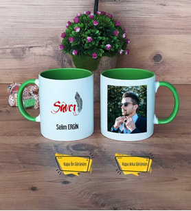 Savcı Kupa Bardak Yeşil Fotoğraflı Dünya Savcılar Günü Hediyesi