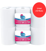 Linay Fotoselli Kağıt Havlu 6 Rulo x 2 Koli – Toplam 12 Rulo, 2 Katlı, 21 cm x 67 m, %100 Selüloz