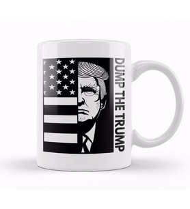 Anti Trump Donald Trump Dump The Trump Kupa Bardak Porselen
