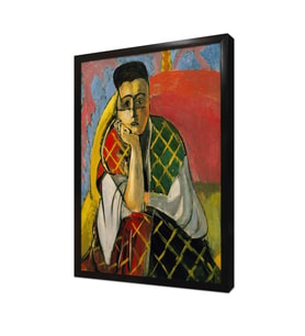 Düşünce Henri Matisse Çerçeveli Mdf Tablo