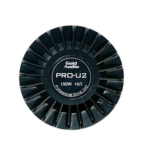 Gold Audio Pro-U2 150W Ünit (Siyah)