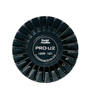 Gold Audio Pro-U2 150W Ünit (Siyah)