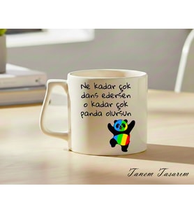 Transparan - Lüks Kupa Kahve Çay Fincanı Hediye Kupa Ofis ve Ev Için Dekoratif Şık Bardak