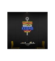 KEBAB Yazılı ve Şekilli Neon Tabela