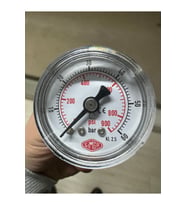 0-60 Bar Ø40 Mm Arkadan Bağlantılı Kuru Tip Manometre
