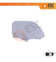 Renault Dacia Duster MK2 HM 2017-2023 511655594R için Arka Tampon Çeki Demiri Kapağı Gri