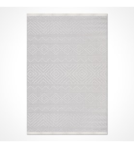 Makine Kaymaz Yıkanabilir Beyaz Dokulu Triko Salon Halısı Mutfak Halısı Koridor Halısı Yolluk 69675061