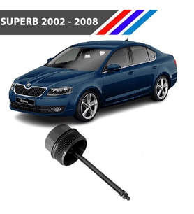 Skoda SuperB 1.9 TDI Yağ Filtre Kapağı Yan Sanayi 2002 - 2008