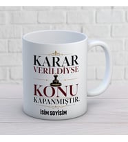 Kişiye Özel Eğlenceli Tasarım Hayallerim Var Ama İşim De Var İsimli Kupa